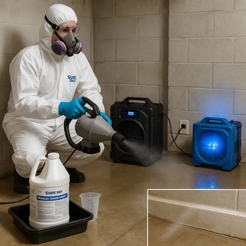 Sanitization and Odor Removal process in Lindsborg, KS