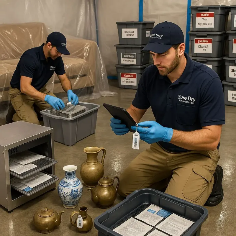 Content Protection and Restoration process in Lindsborg, KS