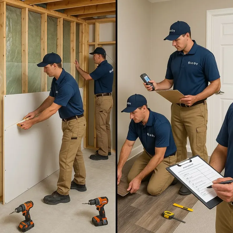 Repairs and Reconstruction process in Lindsborg, KS